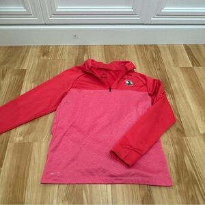 Hot Pink Quarter-Zip Pullover Pebble Beach